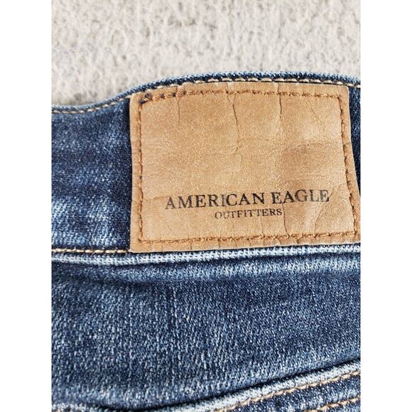 American Eagle Jeans Women's 8 Short Hi-Rise Jegging Distressed Stretch 28x27 - Picture 11 of 16